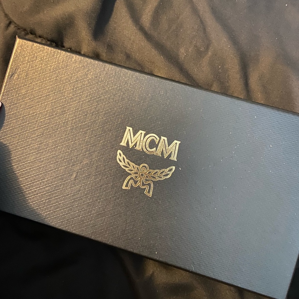 Pink MCM chain Wallet